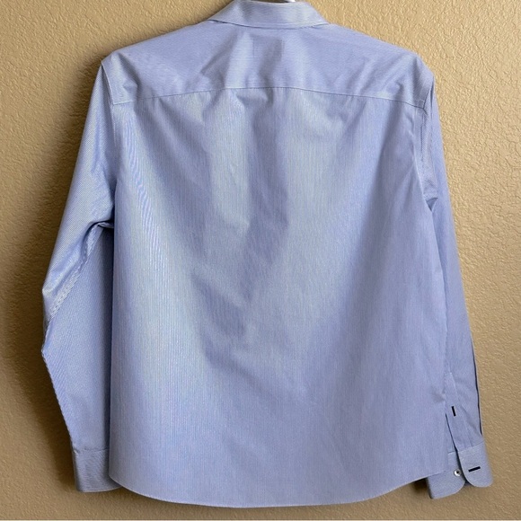 UNTUCKit Wrinkle Free Striped Long Sleeve Button Down Shirt - Picture 3 of 6